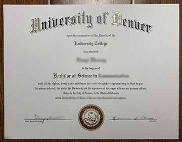 Will You Use a Copy of The University of Denver Degree?