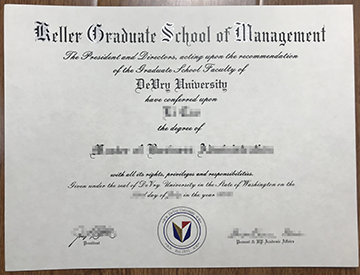 Is it valid to get a Devry University degree certificate online?