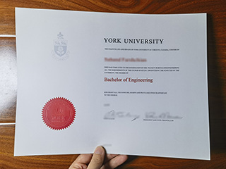 Where to get a York University BEng degree certificate online