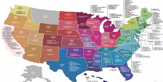 The most popular universities and majors in American universities