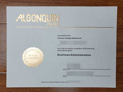 Algonquin college degree offered online, buy a fake degree