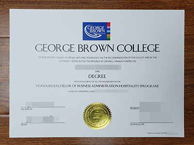 I Need a George Brown College diploma certificate, Where to get it?