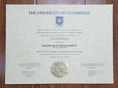 How To Get a University Of Lethbridge Diploma Certificate.