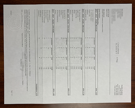 The Best Way To Buy Cheshire Academy Transcripts