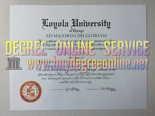 Loyola University degree