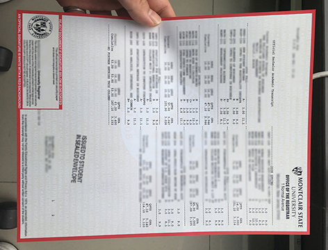Montclair State University Transcript Where Are You Order