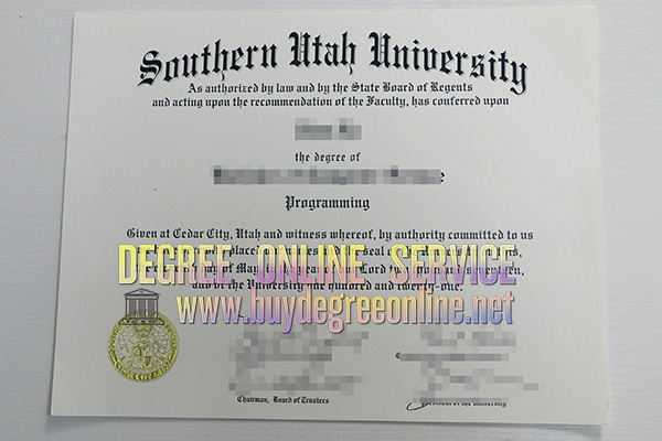 Southern Utah University degree