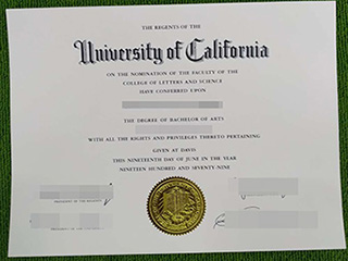 Seven points to fake the University of California degree/UC degree