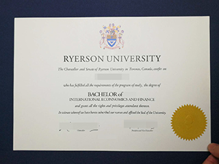 What if you want to buy a fake Ryerson University diploma online