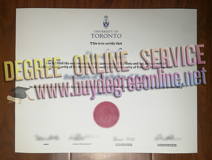 University of Toronto diploma