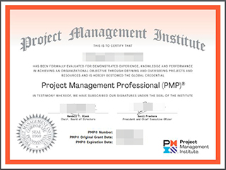 Fake PMP certificate in 2020, buy Project Management Professional certificate