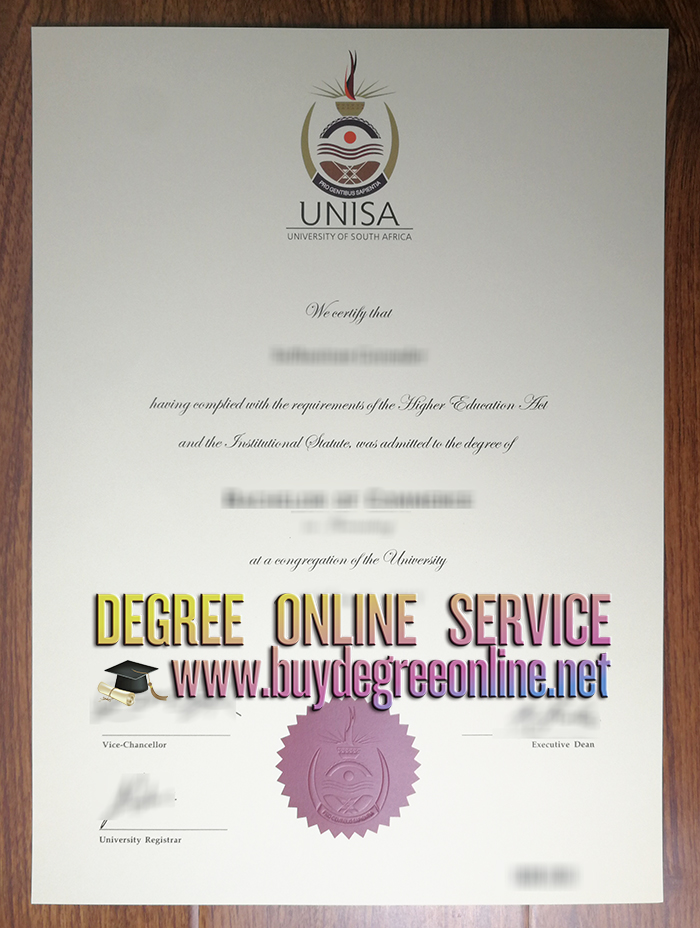 University of South Africa degree