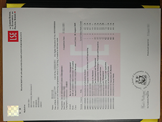 Fake London School of Economics transcript, buy fake LSE transcript