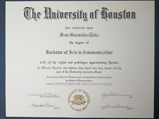 I want to buy a fake University of Houston diploma from America