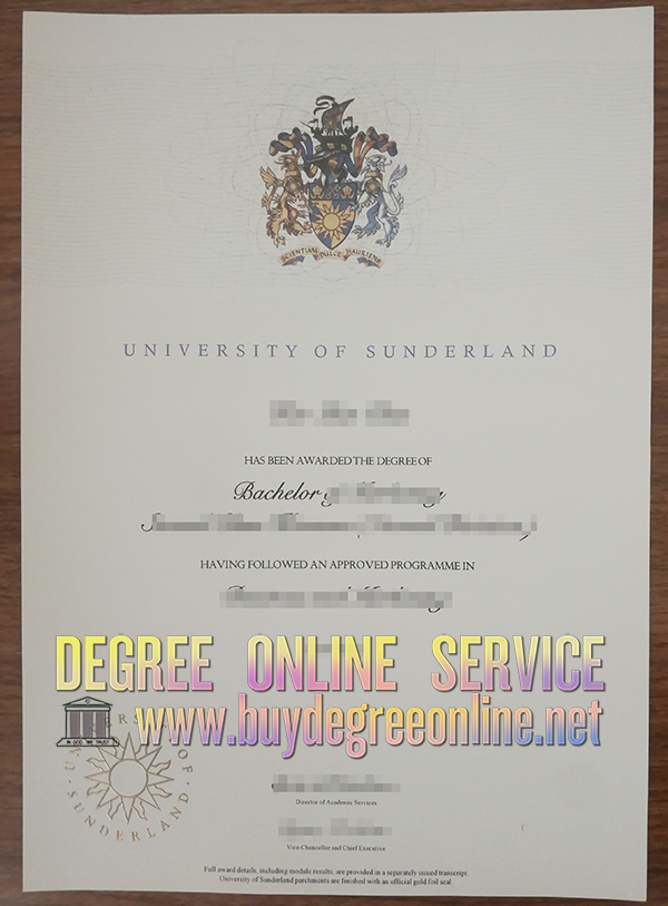 University of Sunderland fake degree