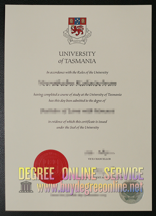 University of Tasmania degree
