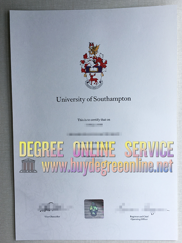 University of Southampton degree