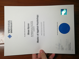The latest version Australia Victoria University degree for sale here