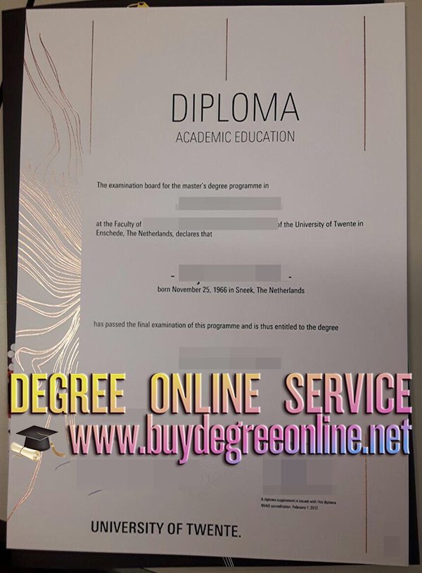 Universiteit Twente diploma