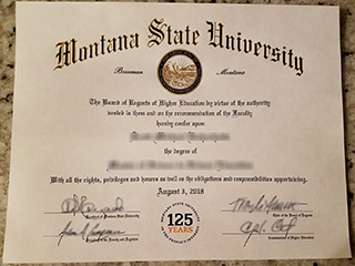 Where to order a fake Montana State University degree, buy MSU diploma