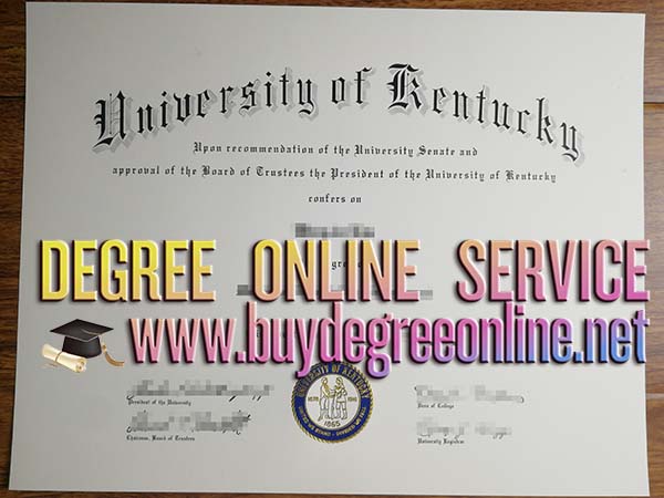 University of Kentucky diploma