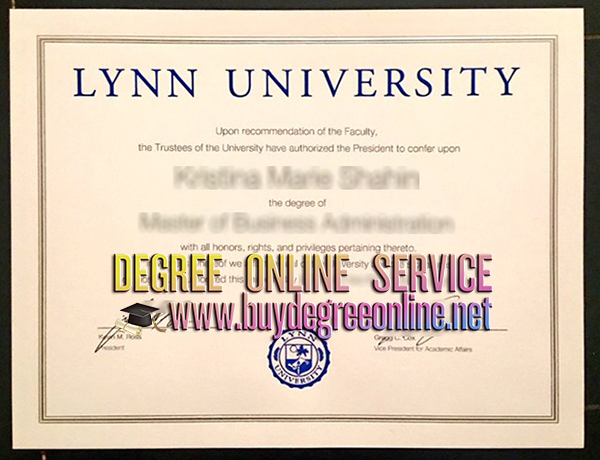 Lynn University degree
