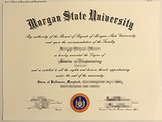 Where to obtain a fake Morgan State University degree, buy MSU diploma