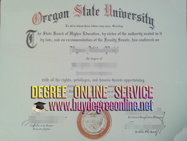 Oregon State University degree