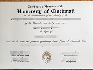 Where to get a fake University of Cincinnati degree, order UC fake diploma