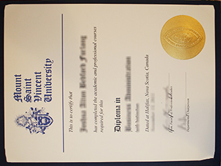Where can I get a realistic Mount Saint Vincent University diploma?