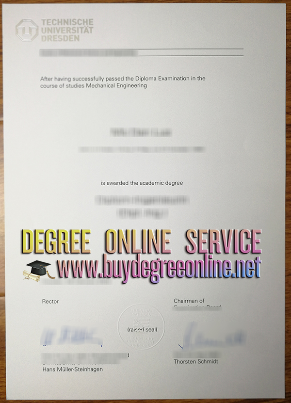Dresden University of Technology degree