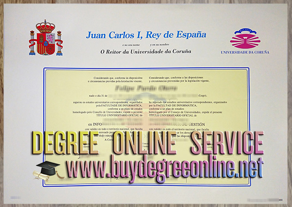 University of A Coruña degree