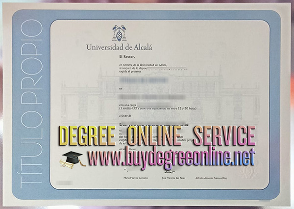 University of Alcalá degree