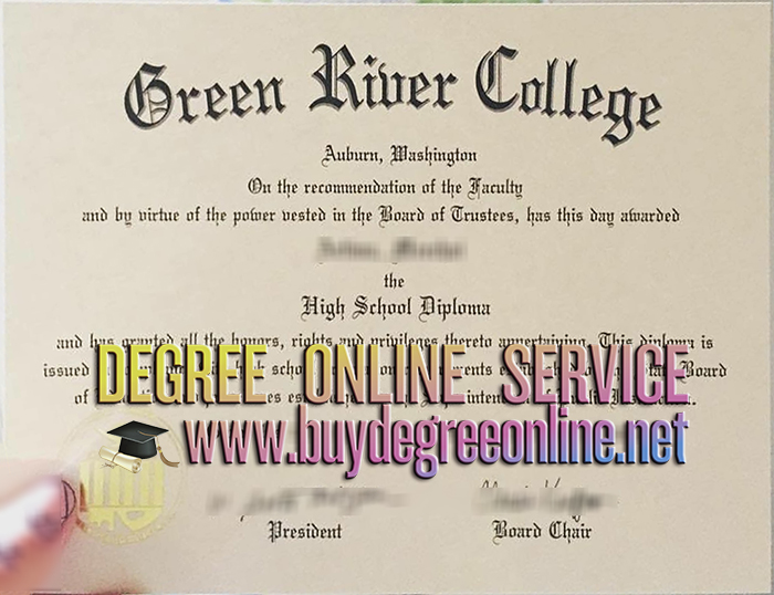 Green River College diploma