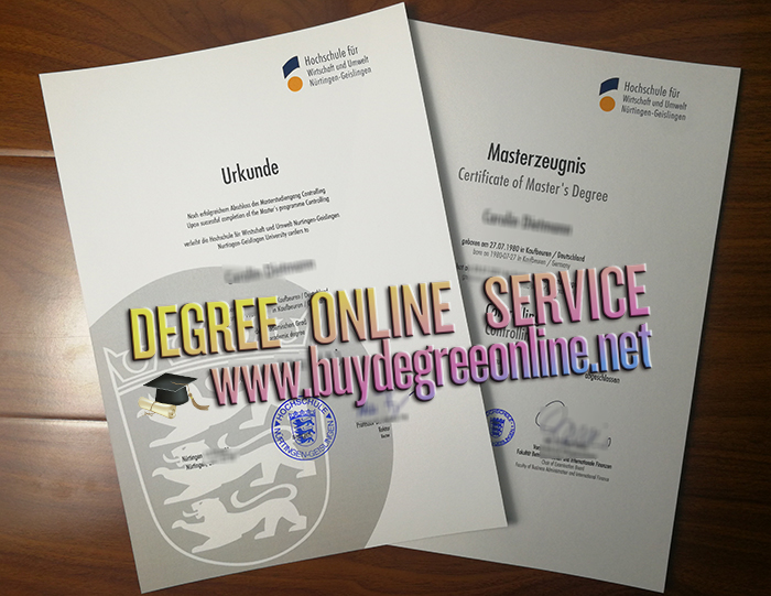 Hochschule für Wirtschaft und Umwelt degree