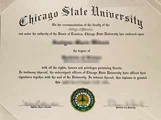 Get a fake Chicago State University diploma, buy CSU degree in the US