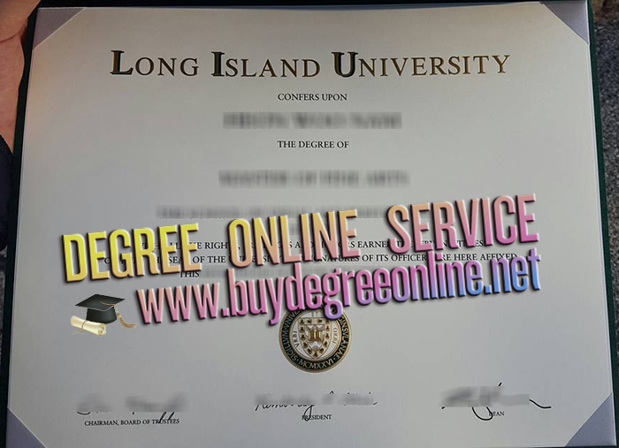 Long Island University diploma