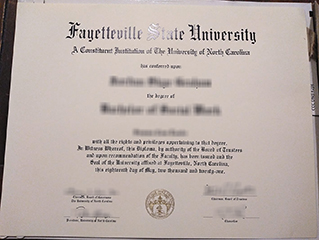 Obtain Fayetteville State University degree, buy FSU diploma in America