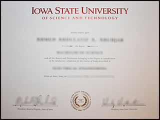 Buy Iowa State University degree, obtain a fake ISU diploma in 2021