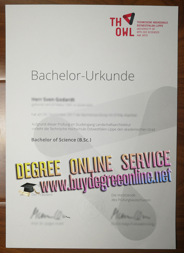 Technische Hochschule OWL degree