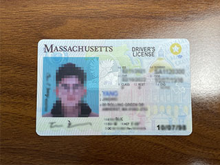 How long to buy a fake Massachusetts Driver’s license in America