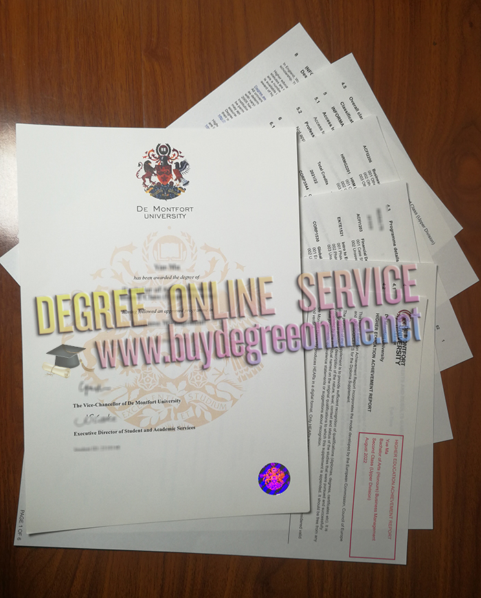 De Montfort University diploma