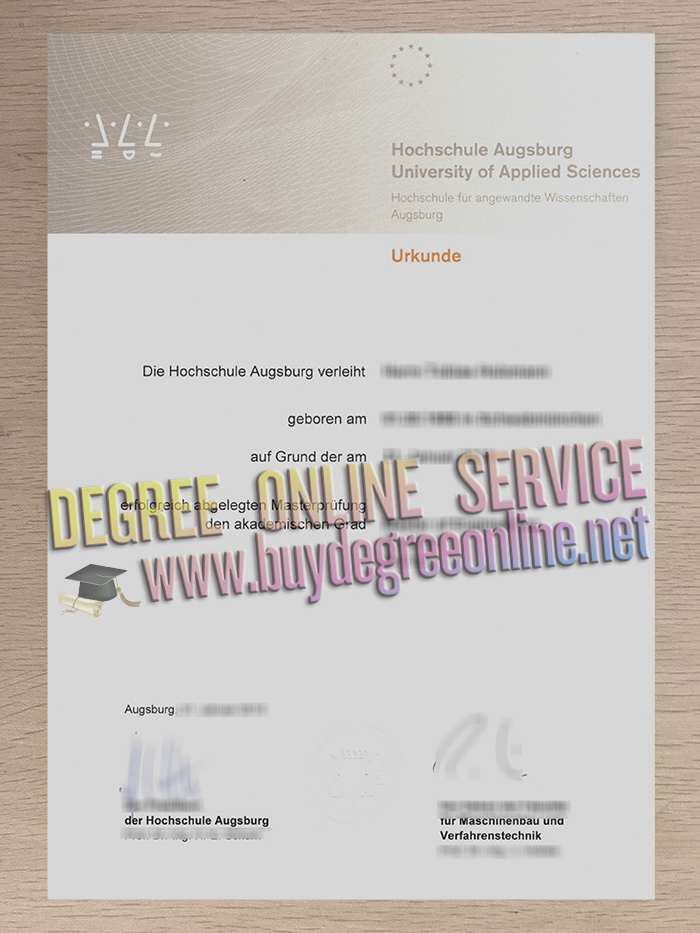Hochschule Augsburg degree