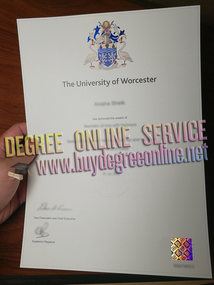 University Of Worcester diploma