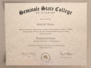 Where can I buy a fake Seminole State College of Florida degree online?