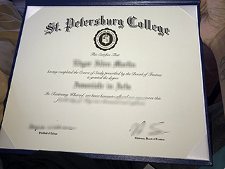 Is it possible to get a fake St. Petersburg College degree online?