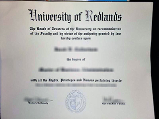 Where to get a fake University of Redlands degree certificate