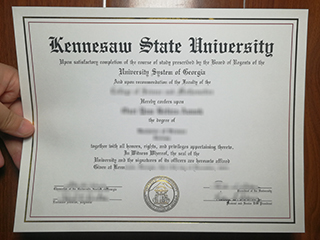 Order Kennesaw State University diploma, fake KSU degree in the USA