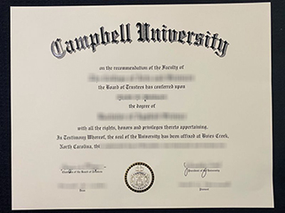 How to order a fake Campbell University diploma online