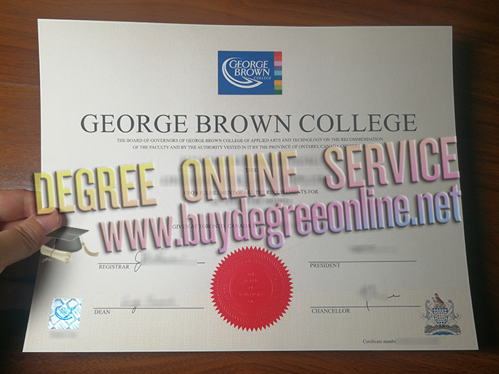 George Brown College degree